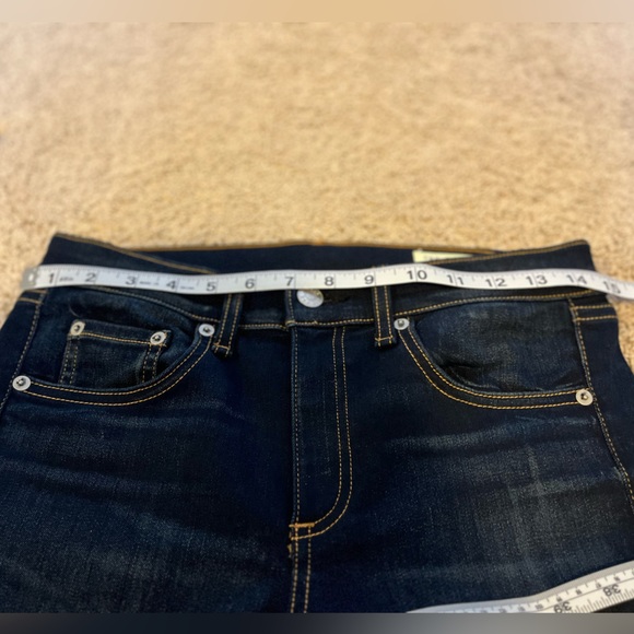 NWOT Rag & Bone 9” Mid rise Skinny Jeans in Colour Bedford Sz 27 - Picture 16 of 16